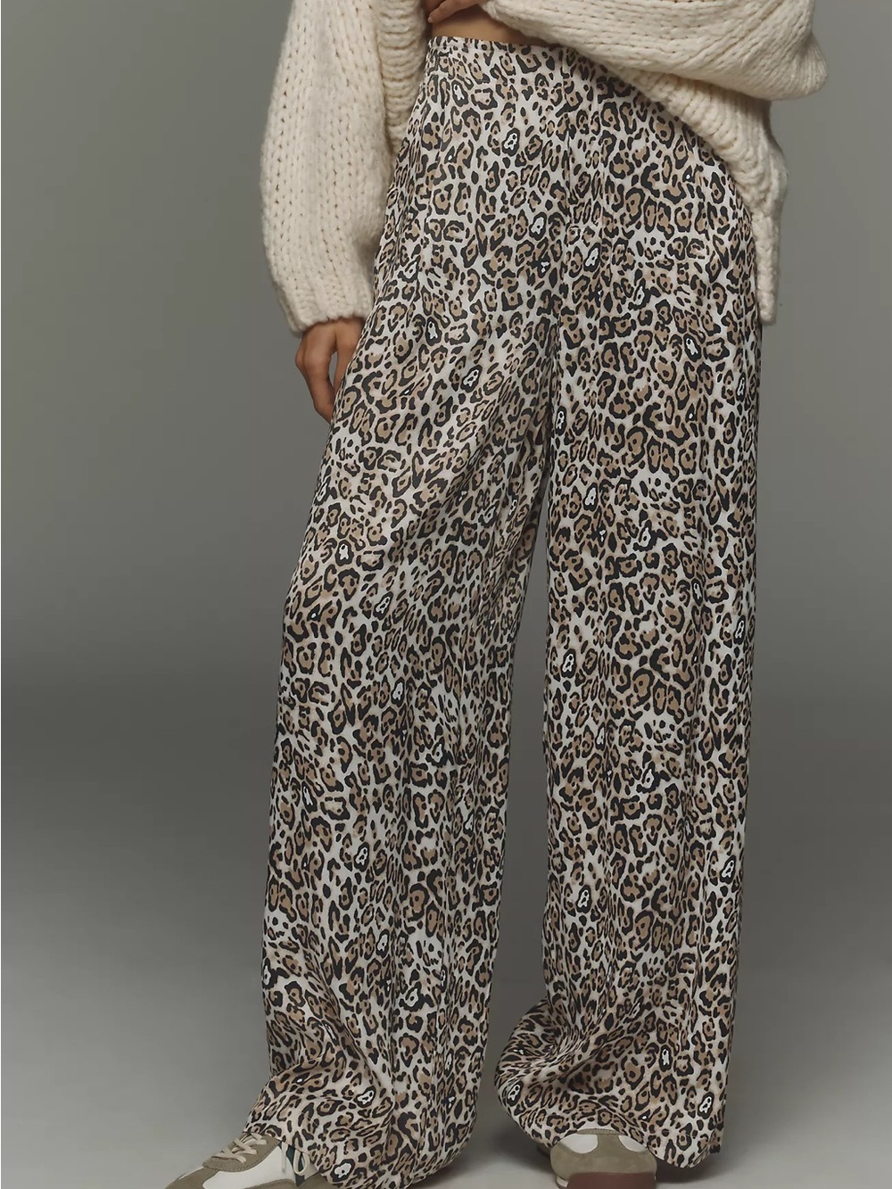 Anthropologie Maeve  ladies pull on animal print pants  - Size S
